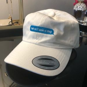 Hold on I see a dog hat